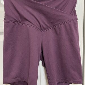 Wild Fable Deep Purple Bike Shorts